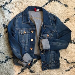 H&M Fitted Denim Jacket